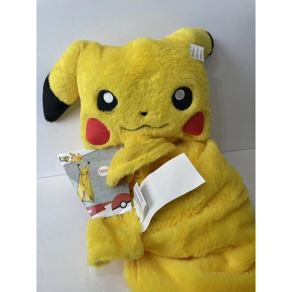 Pokemon Pikachu Throw Blanket And Wearable